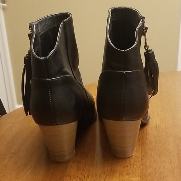Black ankle boots - Picture 5 of 8
